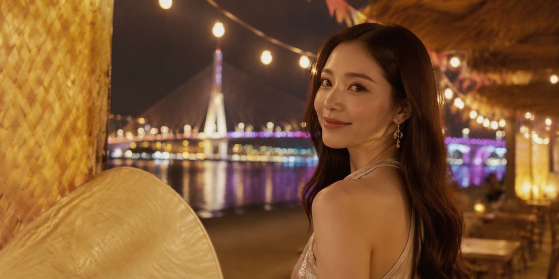 Người dân Cần Thơ tham gia xổ số trực tuyến trong không khí vui vẻ, thư giãn với nón lá truyền thống